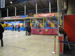 Pista de gel i tobogan de gel a Fira de Girona