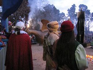 La Cavalcada de Reis. El Campament Reial