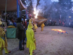 La Cavalcada de Reis. El Campament Reial