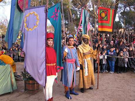 Nadal 2013 a Girona. El Campament Reial als Jardins de la Muralla