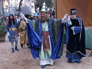 La Cavalcada de Reis. El Campament Reial