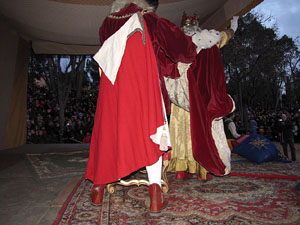 La Cavalcada de Reis. El Campament Reial