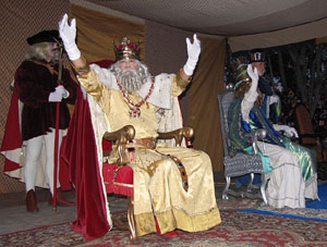 La Cavalcada de Reis. El Campament Reial