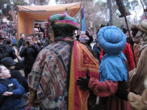 La Cavalcada de Reis. El Campament Reial