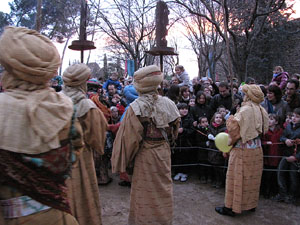 La Cavalcada de Reis. El Campament Reial