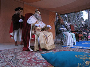 La Cavalcada de Reis. El Campament Reial