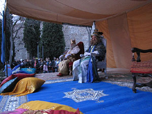 La Cavalcada de Reis. El Campament Reial