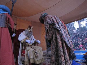 La Cavalcada de Reis. El Campament Reial