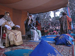 La Cavalcada de Reis. El Campament Reial