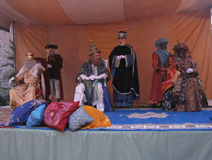 La Cavalcada de Reis. El Campament Reial