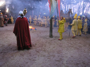 La Cavalcada de Reis. El Campament Reial