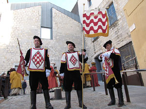 La precavalcada de Reis pels carrers de Girona