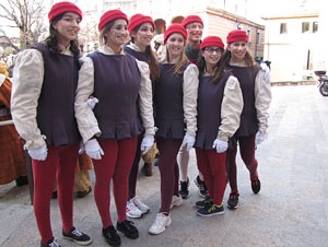 La precavalcada de Reis pels carrers de Girona