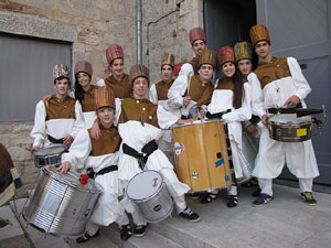 La precavalcada de Reis pels carrers de Girona