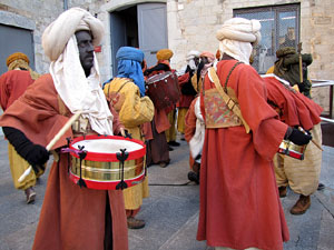 La precavalcada de Reis pels carrers de Girona