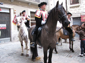 La precavalcada de Reis pels carrers de Girona