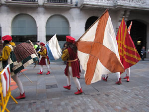 La precavalcada de Reis pels carrers de Girona