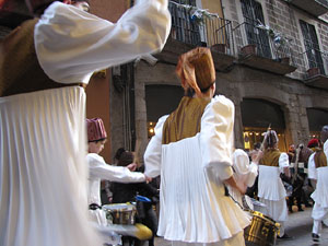 La precavalcada de Reis pels carrers de Girona
