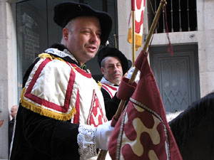 La precavalcada de Reis pels carrers de Girona