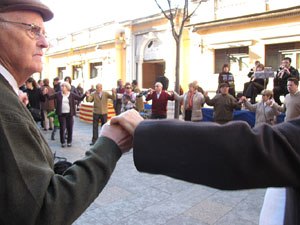 Sardanes a la Rambla de la Llibertat