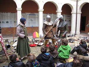 Taller sobre la vida militar i l'heràldica a la Girona medieval