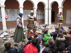 Taller sobre la vida militar i l'heràldica a la Girona medieval