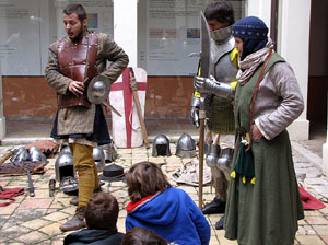 Taller sobre la vida militar i l'heràldica a la Girona medieval