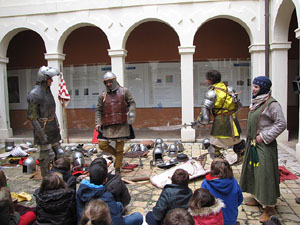 Taller sobre la vida militar i l'heràldica a la Girona medieval