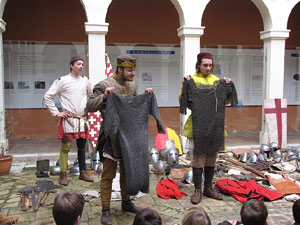 Taller sobre la vida militar i l'heràldica a la Girona medieval