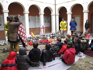 Taller sobre la vida militar i l'heràldica a la Girona medieval