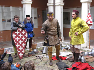 Taller sobre la vida militar i l'heràldica a la Girona medieval