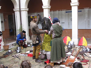 Taller sobre la vida militar i l'heràldica a la Girona medieval