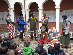 Taller sobre la vida militar i l'heràldica a la Girona medieval