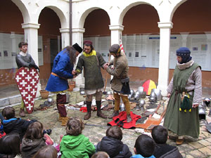 Taller sobre la vida militar i l'heràldica a la Girona medieval