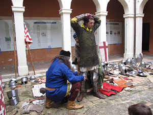 Taller sobre la vida militar i l'heràldica a la Girona medieval