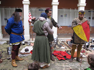 Taller sobre la vida militar i l'heràldica a la Girona medieval