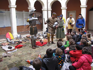Taller sobre la vida militar i l'heràldica a la Girona medieval