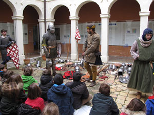 Taller sobre la vida militar i l'heràldica a la Girona medieval