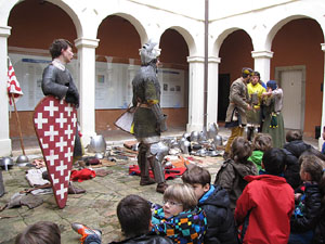 Taller sobre la vida militar i l'heràldica a la Girona medieval