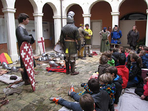 Taller sobre la vida militar i l'heràldica a la Girona medieval