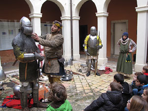 Taller sobre la vida militar i l'heràldica a la Girona medieval