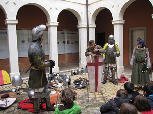 Taller sobre la vida militar i l'heràldica a la Girona medieval