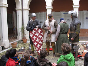 Taller sobre la vida militar i l'heràldica a la Girona medieval