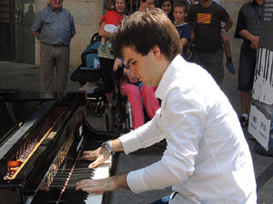 Pianos de cua als carrers de Girona