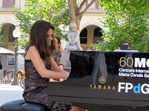 Pianos de cua als carrers de Girona