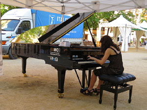 Pianos de cua als carrers de Girona