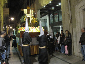 Setmana Santa 2014 a Girona. Processó del Sant Enterrament