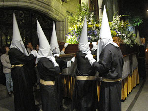 Setmana Santa 2014 a Girona. Processó del Sant Enterrament