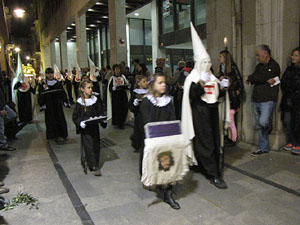 Setmana Santa 2014 a Girona. Processó del Sant Enterrament