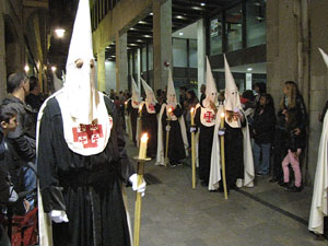 Setmana Santa 2014 a Girona. Processó del Sant Enterrament